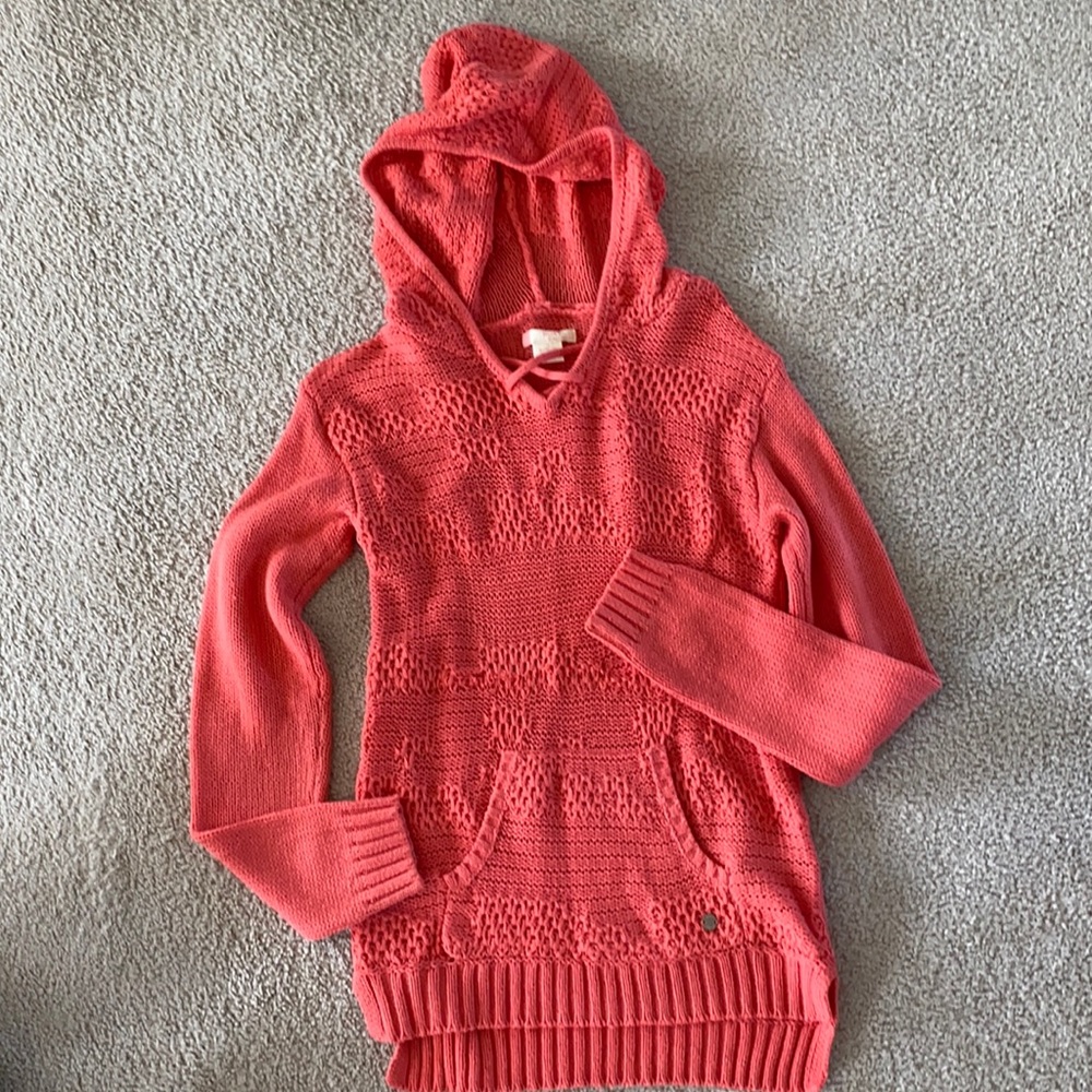 Roxy Pullover Hooded Sweater, Beach Coverup